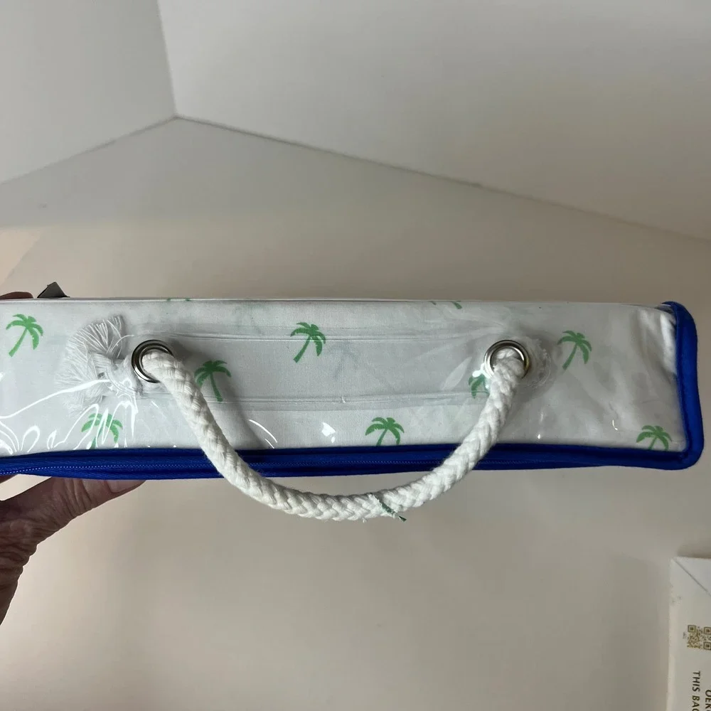 Southern Tide The Palms‎ Sheet Set Full Size Palm Trees Cotton 200 TC NIP